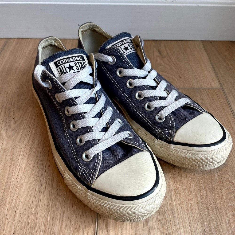 Converse Chuck Taylor All Star Low Top Navy Blue Canvas Sneakers M9697 Mens 5 W7